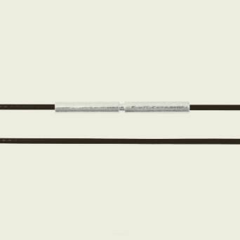 Naszyjnik supercienki Japan Wire 40 cm brązowy