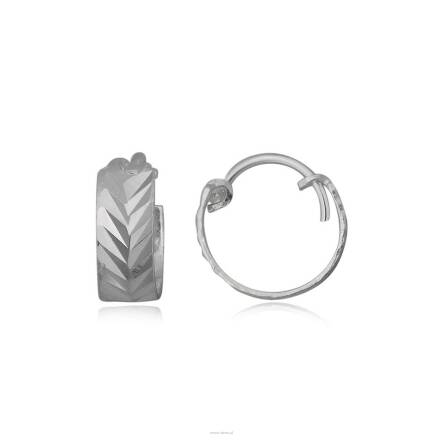 Kolczyki srebrne Kolka Jodelka 10mm