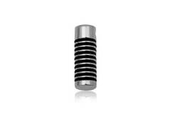 Steel pendant men cylinder small