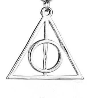 Naszyjnik Duże Insygnia Śmierci Harry Potter 55 cm