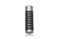 Steel pendant men cylinder